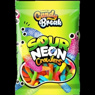 Candy Break Gummy Sour Neon Crawlers