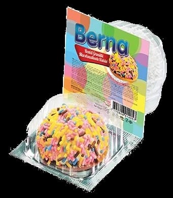 Berna Marshmallow Biscuit with Coloured Sprinkles