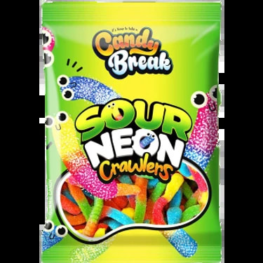 Candy Break Gummy Sour Neon Crawlers