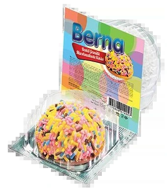 Berna Marshmallow Biscuit with Coloured Sprinkles