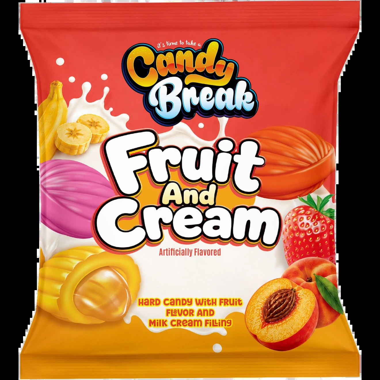 Candy Break Fruit & Cream