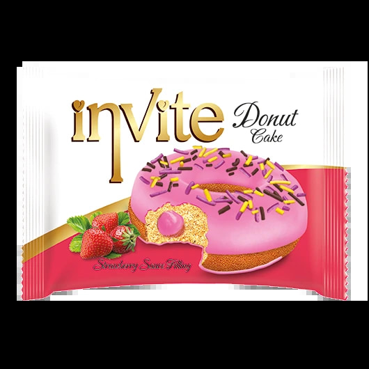 Şimşek Invite Donut Strawberry