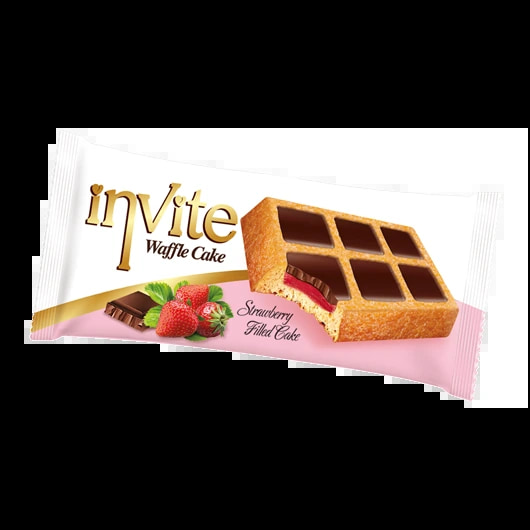 Şimşek Waffle Cake Strawberry